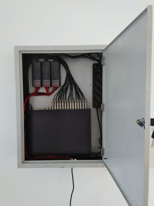 Установка камер видеонаблюдения