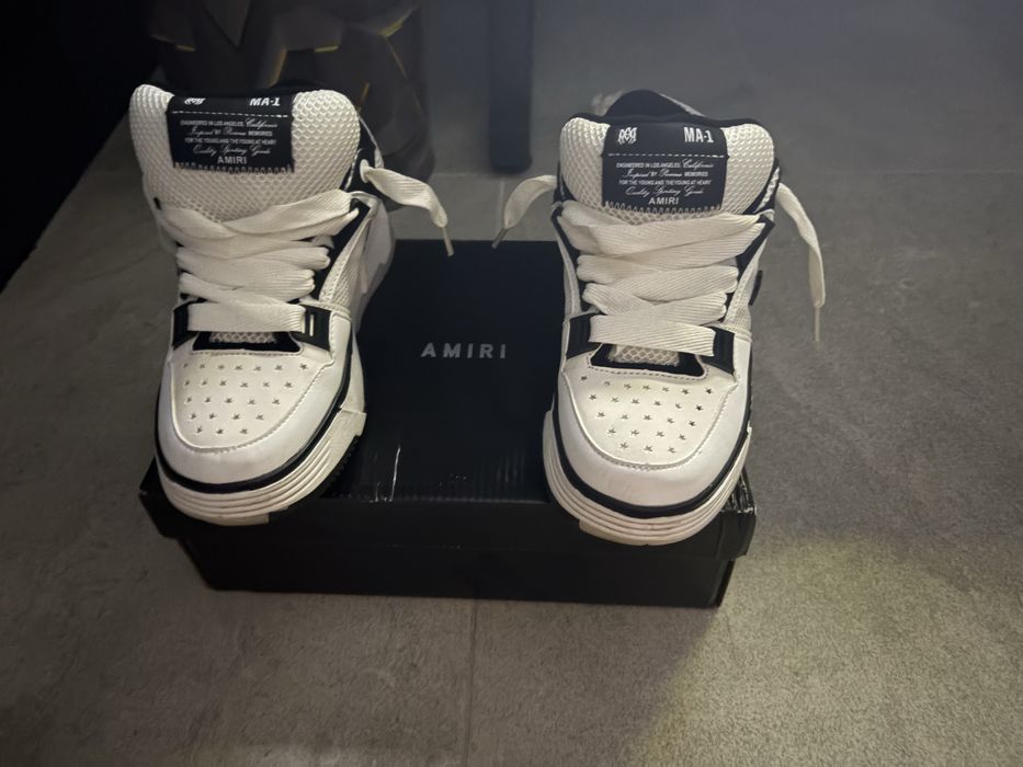 AMIRI MA-1 White/Black (Mărimea 40 EU)