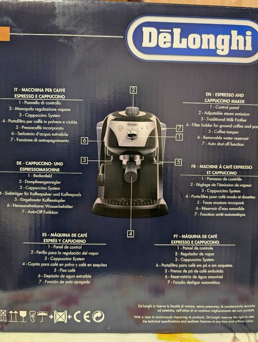 Кафемашина Делонги за експресо