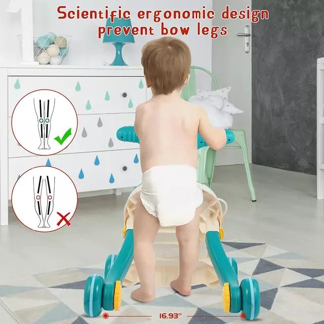 2в1 проходилка - детски уокър и масичка, интерактивна играчка - НОВИ