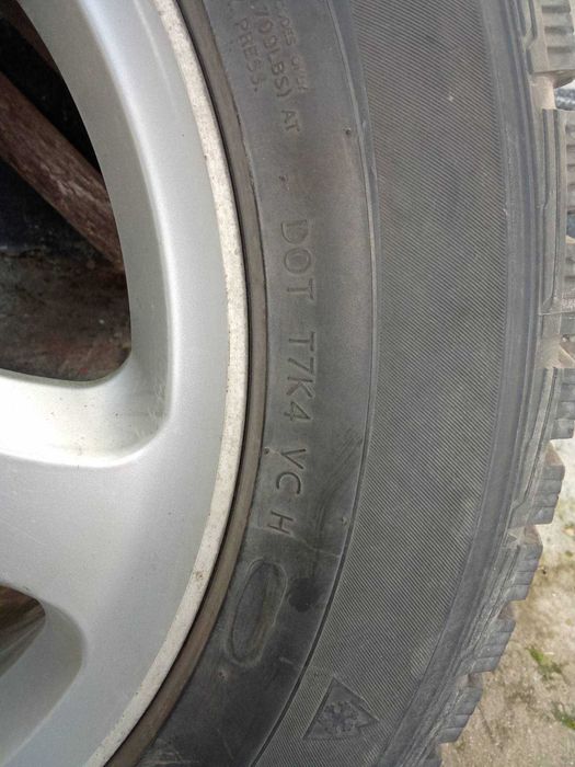 Джанти с зимни гуми - 225/55 16 за Мерцедес W210, W211