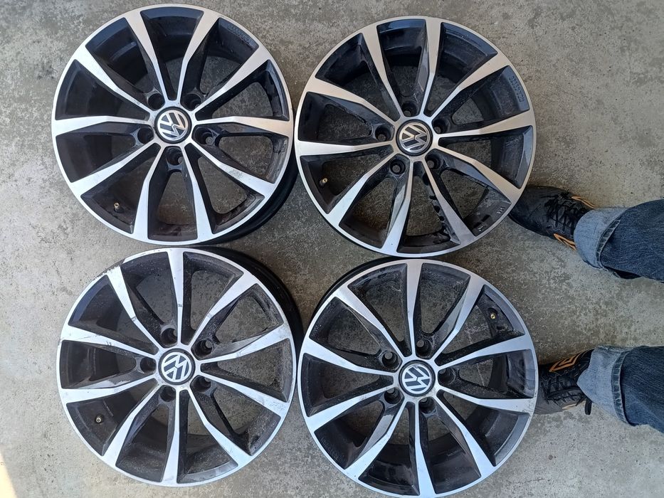 Jante bicolore VW AUDI SKODA SEAT R16 5x112