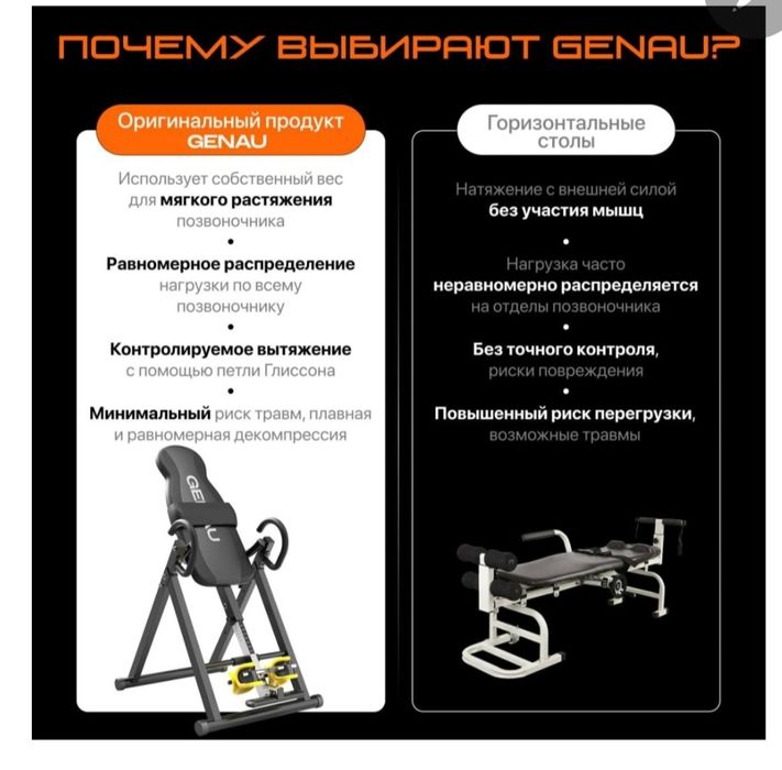 Инверсионный стол Genau