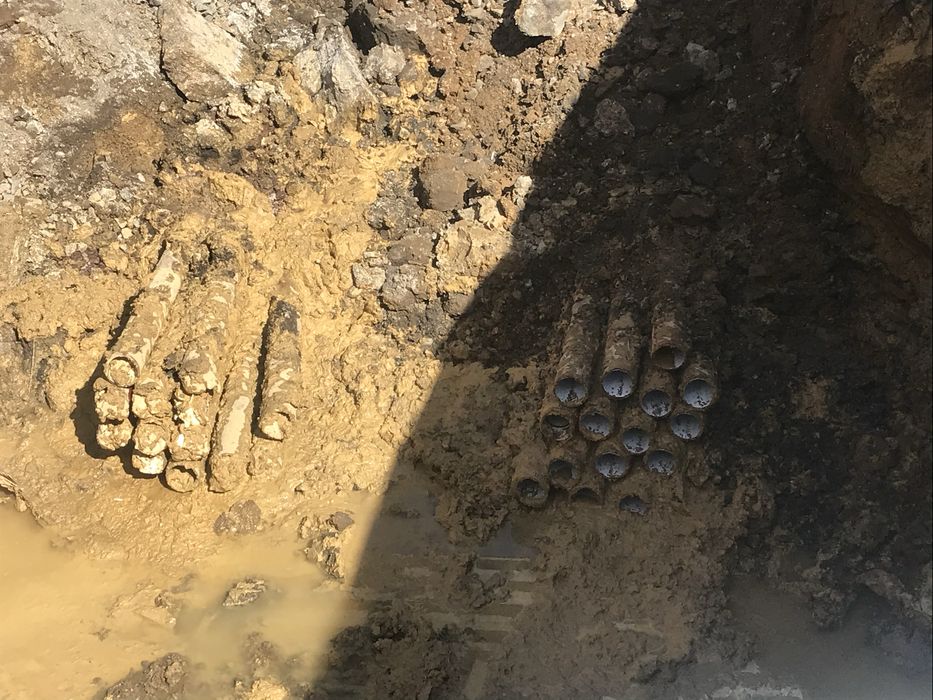 Водопровод ГНБ прокол