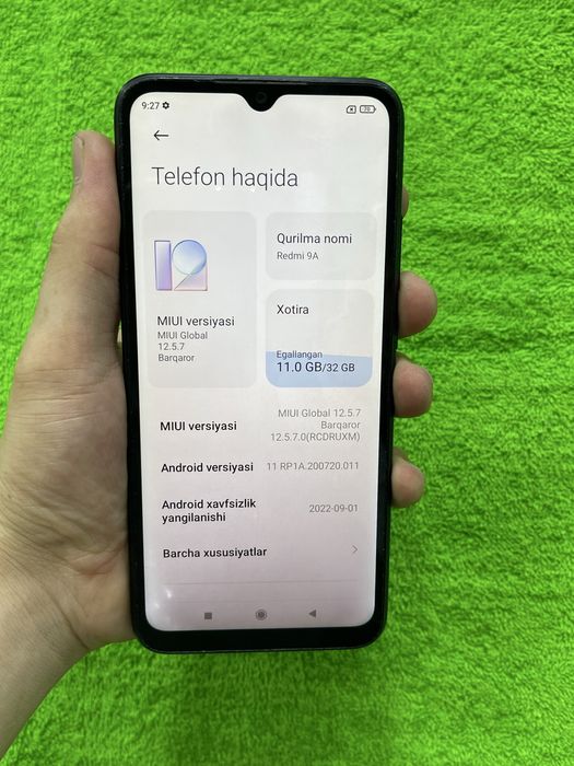 Redmi 9A 32GB qora