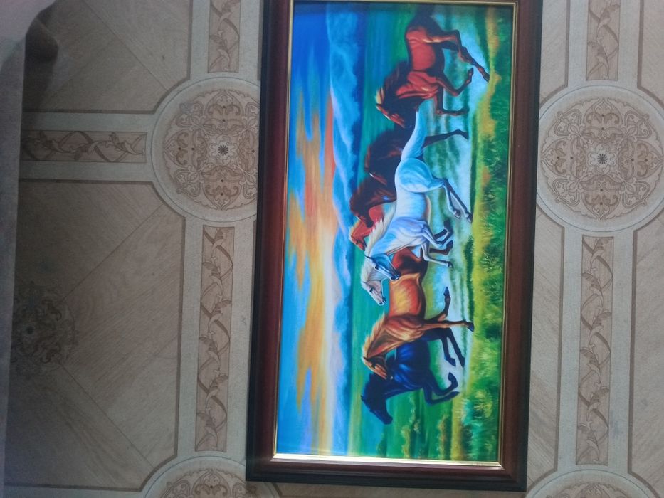 Картина с лошадьми