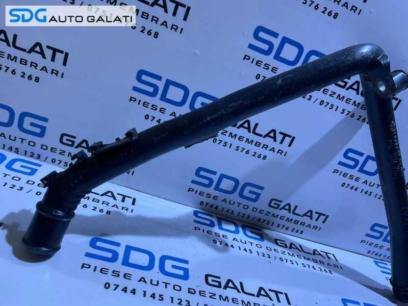 Teava Conducta Apa Lichid Racire Motor VW Polo 6R 1.6 TDI CAY CAYA CAYB CAYC 2010 - 2014 Cod 03L121065F [i0086]