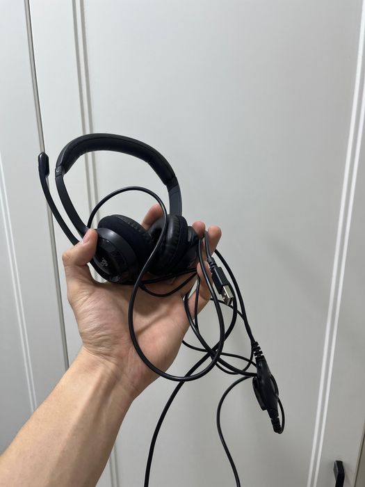 Гарнитура Logitech (USB) — с микрофоном, оригинал