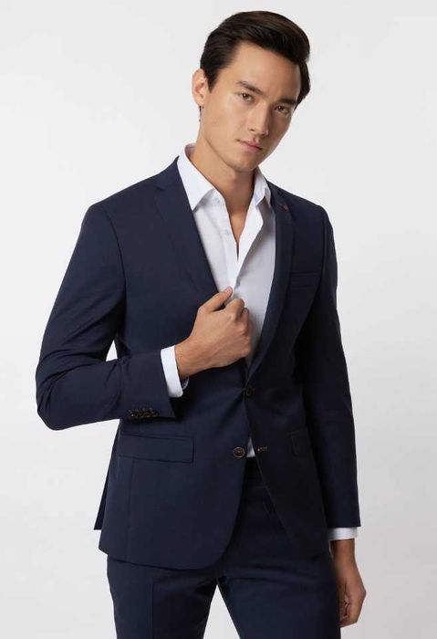 Sacou blazer slim 50 L premium Roy Robson lana respirabila super 110's