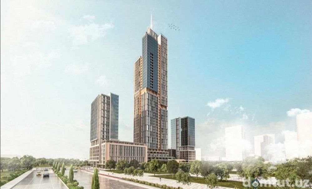 "СРОЧНАЯ ЦЕНА‼️ Nest One 34м2 с Видом на Congress Hall Коробка  ‼️