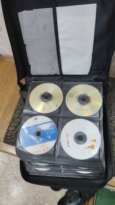 Сиди диски с сумкой для дисков