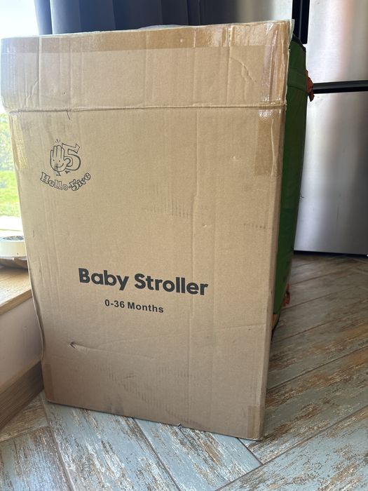 Нова компактна  детска количка 0-36 месеца