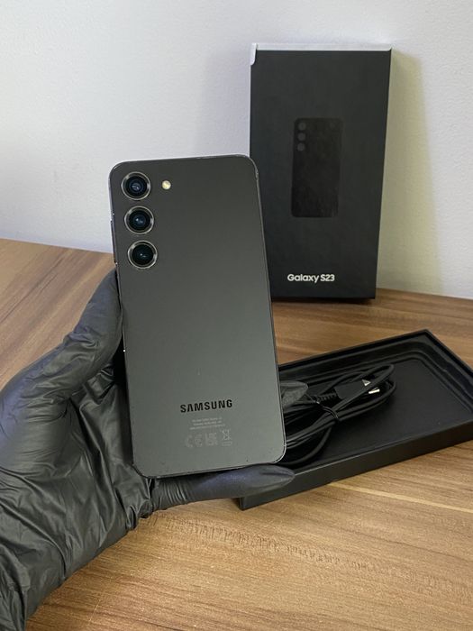 Samsung S23, 256 GB, Phantom Black, Foarte bun, Cod produs: 9939