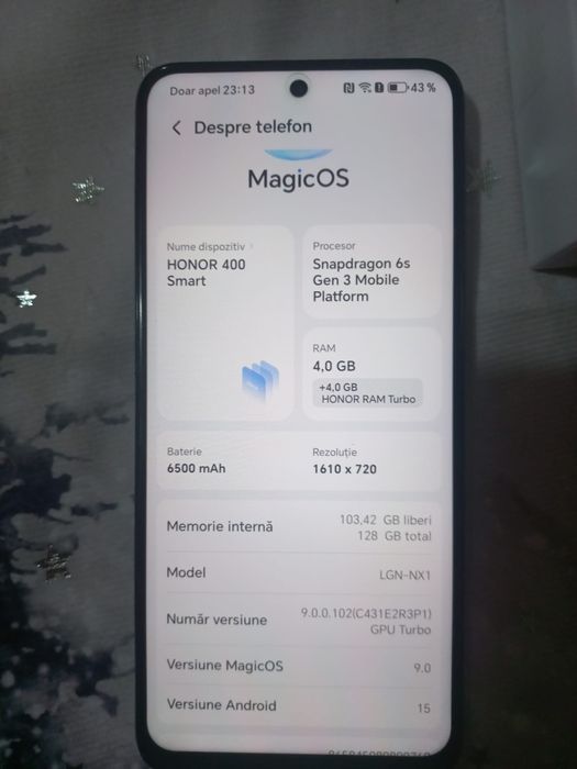 Honor 400 Smart  nou