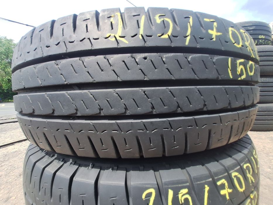 2 anvelope vara 215/70r15C Michelin Montaj Gratuit