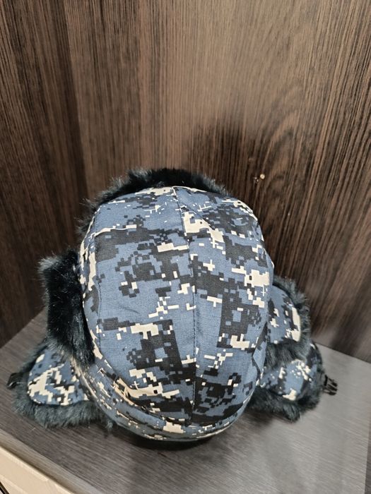 Шапка ушанка на мальчика