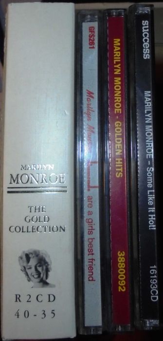 Vand  CD-uri originale cu Marilyn Monroe