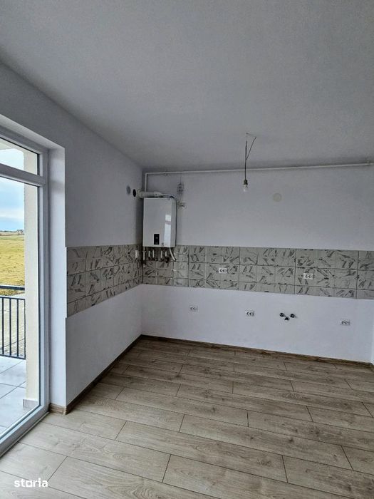 Ap. finisat la alb cu 2 camere, parcare exterioara, Magnolia Sibiu
