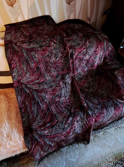 Плюшено покривало за легло