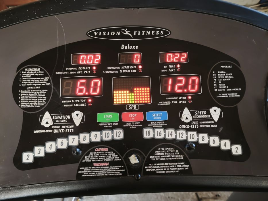Bandă fitness alergat model T9450