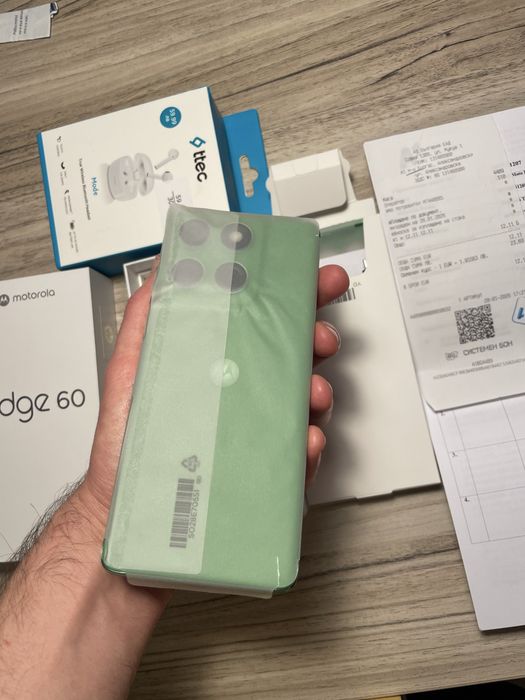 Motorola edge 60 256 GB, 8GB-RAM Green