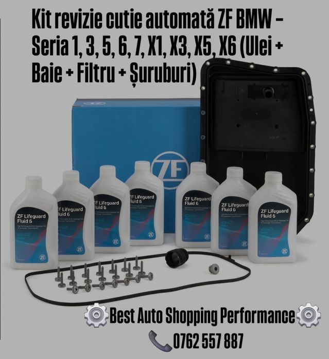 Kit revizie cutie automată ZF BMW Seria 1, 3, 5, 6, 7, X1, X3, X5, X6