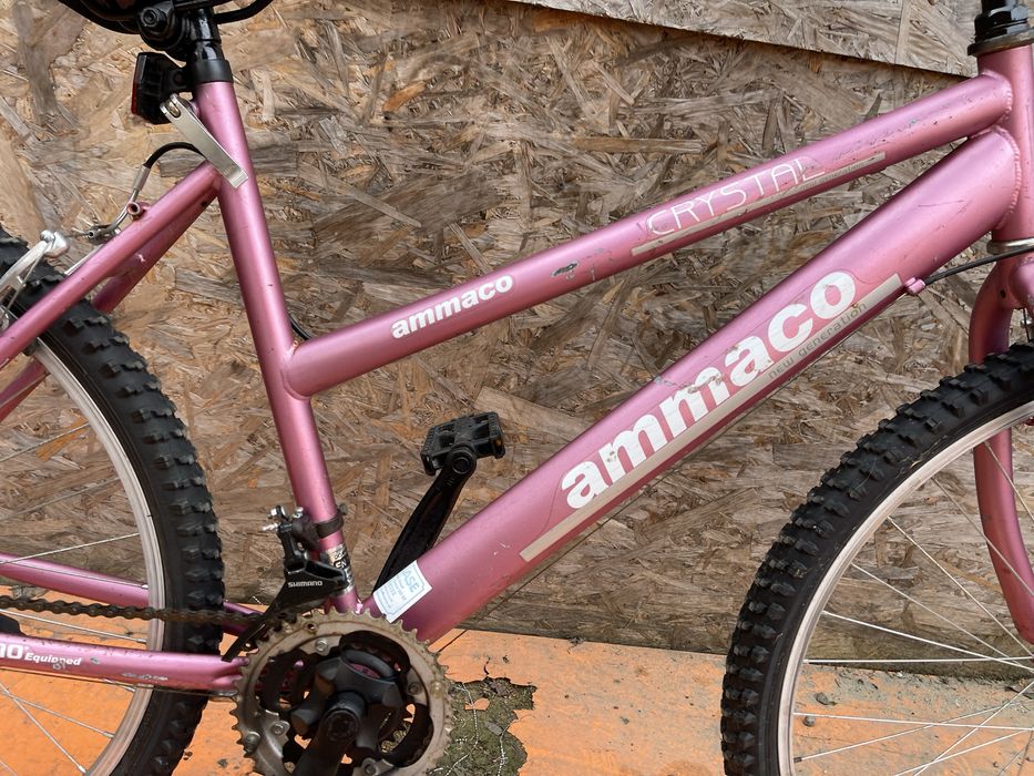 Bicicleta cadru dama ammaco crystal roti 26”