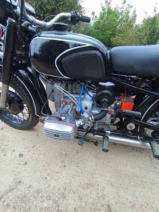 Motocicletă Dnepr MT11 cu ataș, an 1992