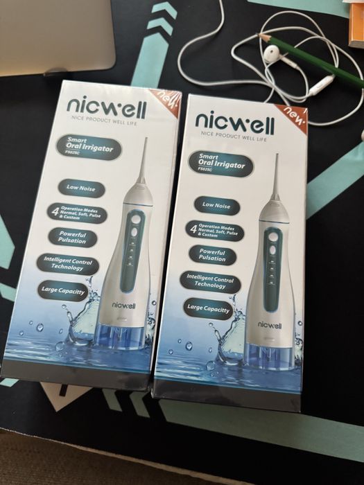 Nicwell 4 moduri Irigator oral nou sigilat