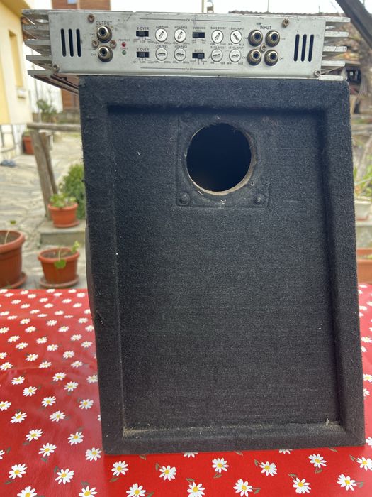 Pioneer бас каса и усилвател