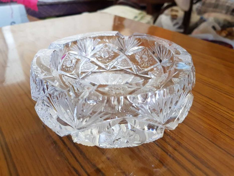 Хрусталь, чешский, в отличном состоянии, небольшие размеры
