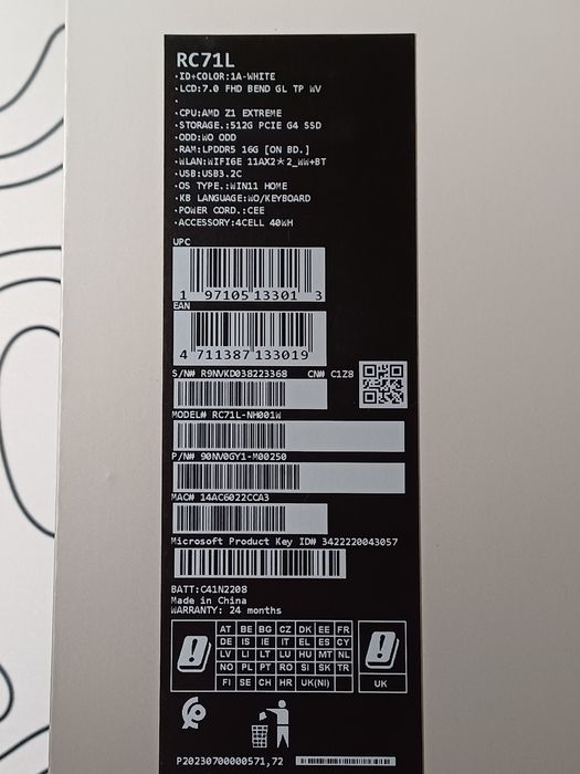 Asus ROG Ally z1 extreme