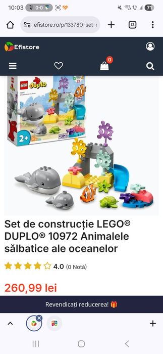 Pachet Lego Duplo - 4 Seturi