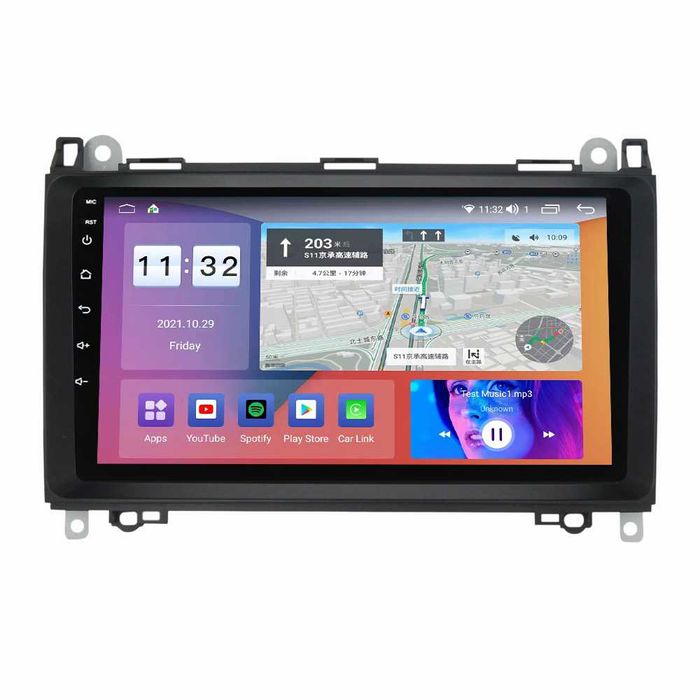 Navigatie Mercedes Vito Sprinter Viano B Clas VW Crafter Camera Gratis