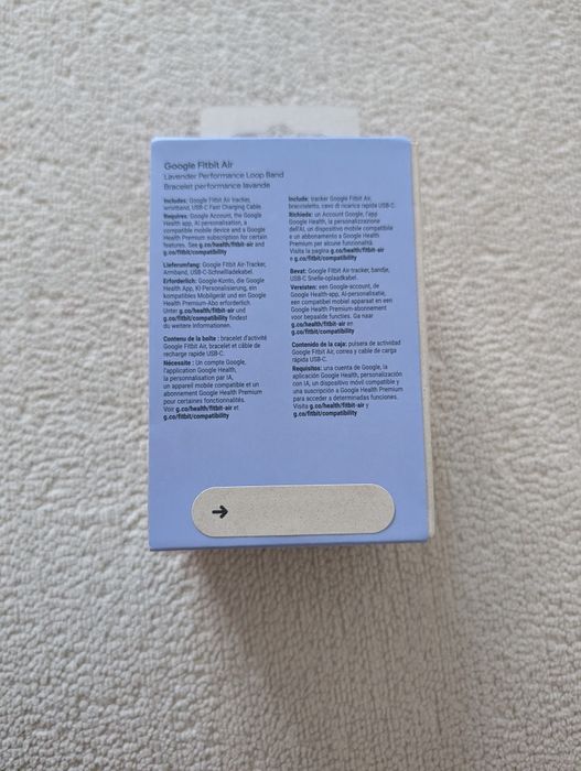 Fitbit air yangi