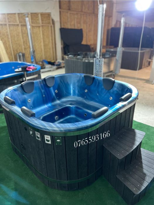 Ciubar Kubic 200x200 Abastru Ocean