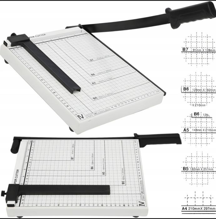 Резак для бумаг JIELISI 829-2, А3 формат, серый