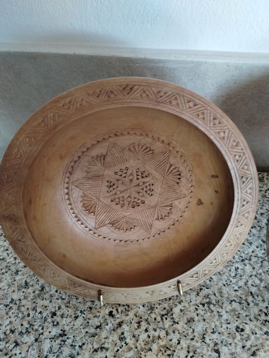 Farfurii lemn decorative