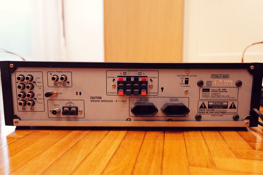 Sansui R-410 Amplificator receiver stereo FM AM