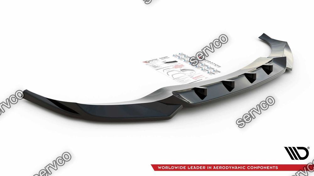 Prelungire splitter bara fata Bmw X6 M-Pack G06 2019- v1 Maxton Design