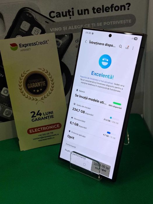 Telefon Samsung S24 Ultra 5G (AG44 Bc2 B:6552)-Garantie 2 ani!