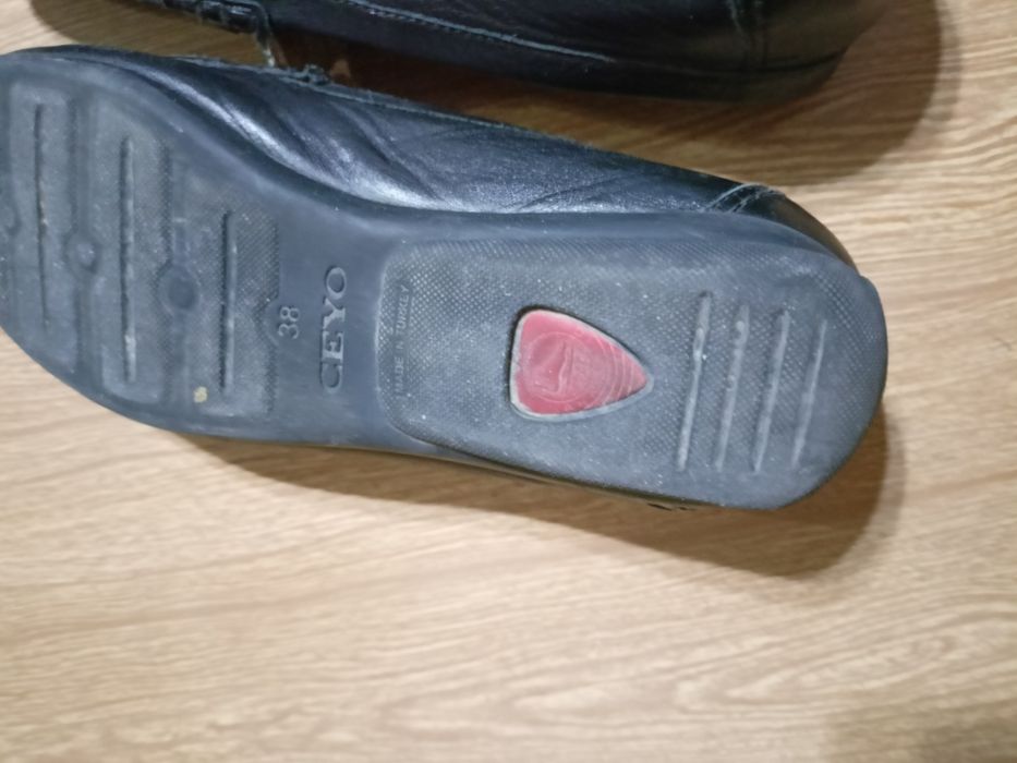 Макасины черного цвета 38 GEYO