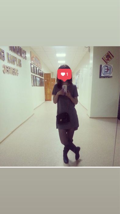 Оверсайзная рубашка в клетку