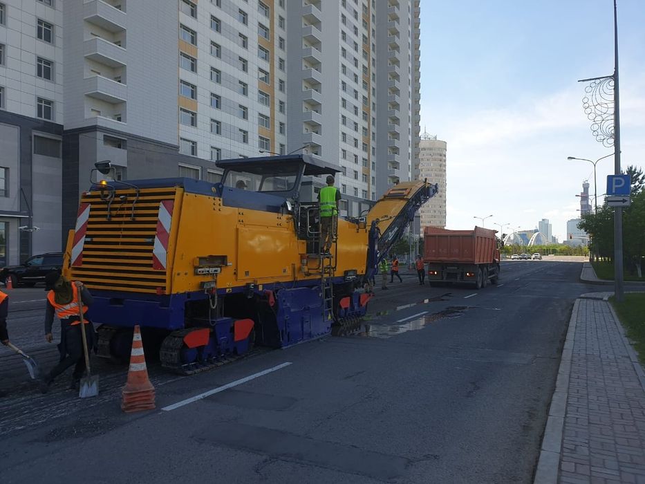Услуги фрезы асфальтной