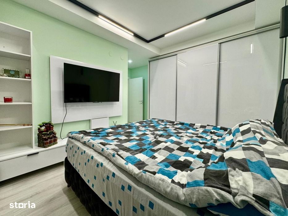 COSMOPOLIS - Apartament cu 3 camere si gradina, mobilat si utilat.