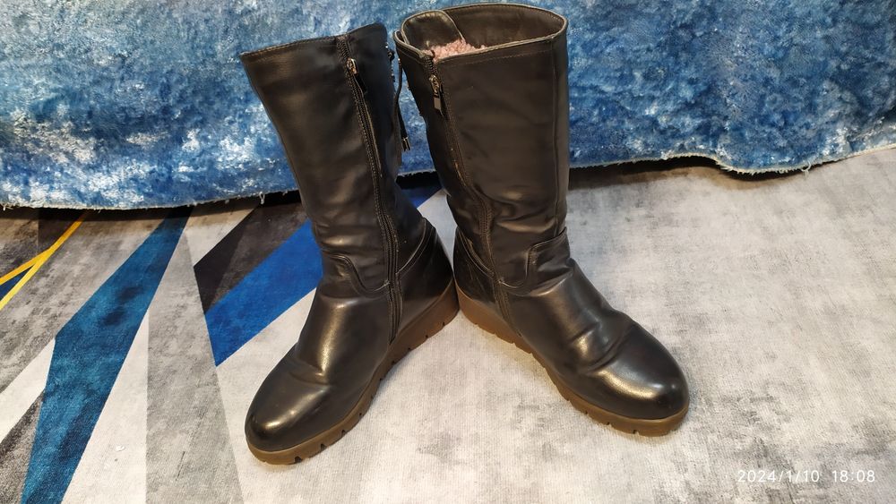 Сапоги женские б/у