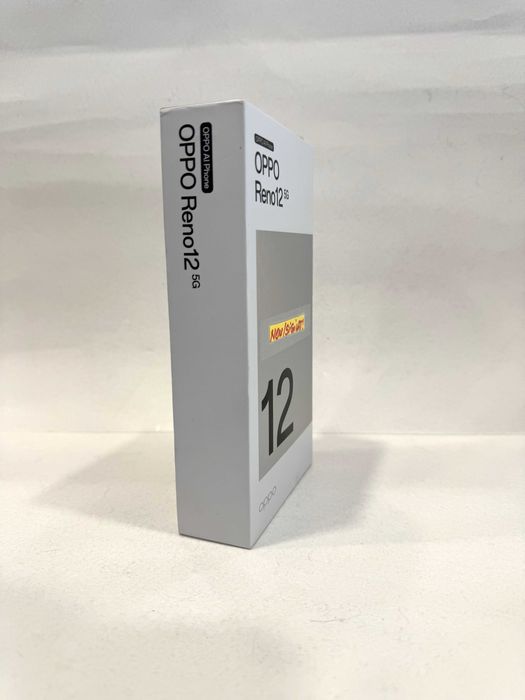 Oppo Reno 12 5G, 256GB/12GB RAM, Astro Silver, NOU/Sigilat!