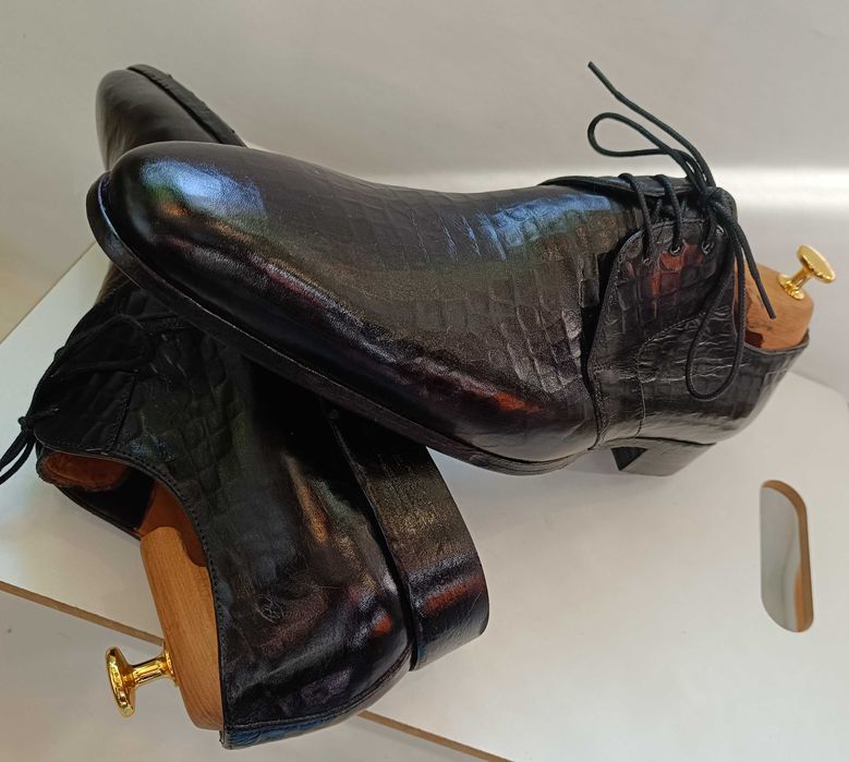 Pantofi de lux 42.5 43 44 44.5 46 Greve NOI lucrati manual piele natur