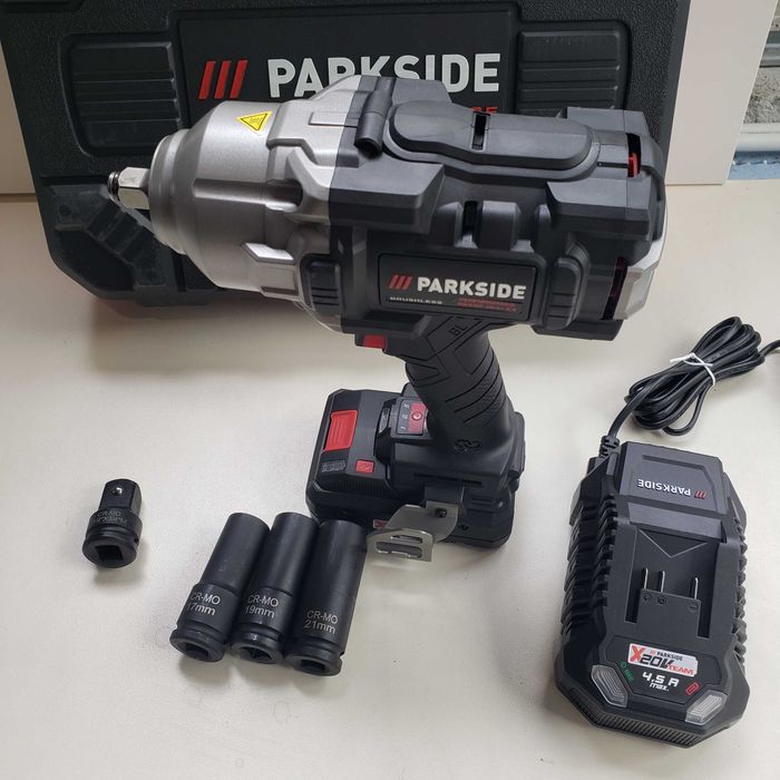 PARKSIDE PERFORMANCE 1898Нм акумулаторен гайковерт PASSP 20-Li C4