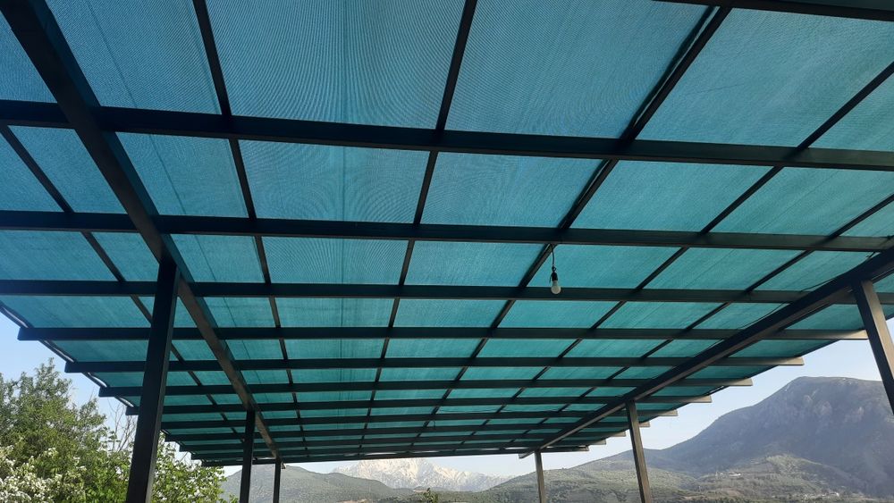 банер ва баннер соя сетка установка